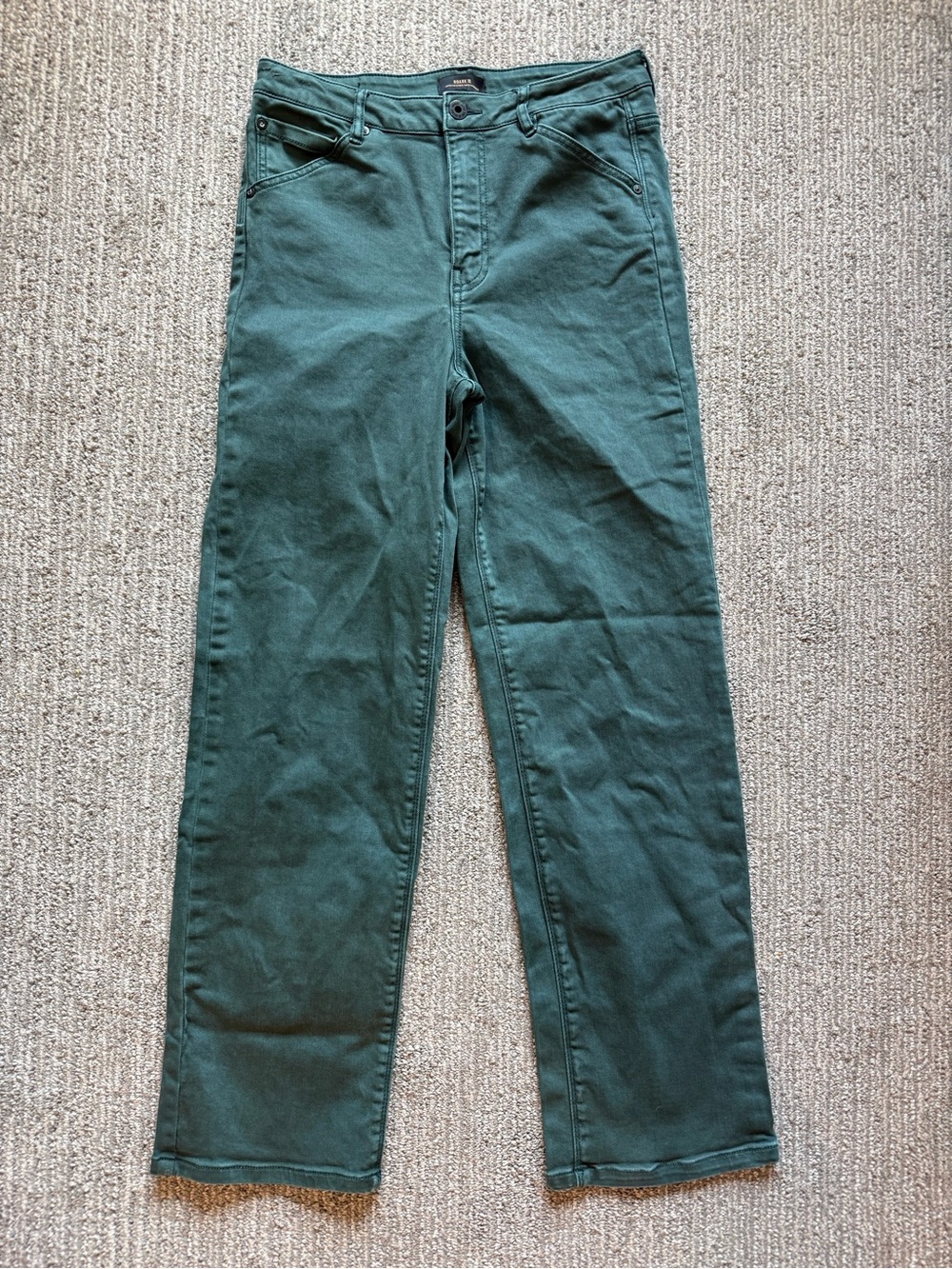 Roark HWY 395 Pants Mens 30 Green Stretch Travel Hiking Outdoor Casual